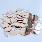 Set Of 100 Mini Mango Shape Shisha Mirrors For Lippan Art  Crafts  Embroidery  S