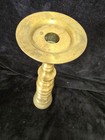 Vintage Brass Candlestick Holder 22  Tall Mcm Mid Century Modern 