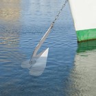 Boat Anchor Silver Stainless Steel 316 Wing Style 22lbs For Yachts