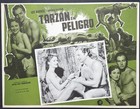 Tarzan s Peril Lex Barker Virginia Huston Mexican Lobby Card Set Never Used 1951