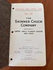Free Ship  Early 1900s Skinner Chucks Catalog Tooling W binder Holes