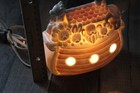 Vtg Enesco Porcelain Noah s Ark Nursery Night Light Electric Baby Lamp 1989