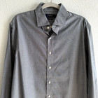 Polo Ralph Lauren Gray Long Sleeve Button Down Dress Shirt - Size L 16 5  34 35