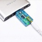 Usb 2 0 Sound Card External 5 1 Channel 3d Mic Speaker Virtual Audio Pc Adapter