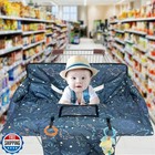 Shopping Cart Cover For Baby 2-in-1 High Chair Cover With Portabl