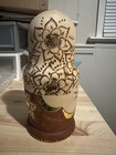Vintage Nesting Doll Russian - Hand Painted To Include Gold Leaf - 9inch
