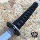 Japanese Samurai Sword Katana High Carbon Steel Ninja Blade Dragon Tang Wood