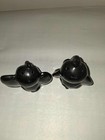 Vintage Elephants  Black Americana Collectibles Salt And Pepper Shakers