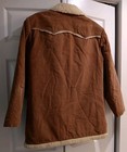 Sheplers Vtg Western Corduroy Men   s Size 40  Coat Usa  Sherpa Trim  Ranch Cowboy