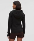 Nwt Lululemon Scuba Hoodie Full Zip Black Gold Zipper Size 2 4 6 8 10 12  138