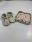 Vintage Baby Shoes Mrs  Day   s Ideal Baby Shoe 7-9 Mo New In Box   T Strap Shoes