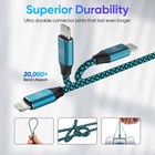 Iphone Charger 5 Pack 10 Ft Usb Lightning Cable Apple Mfi Certified Cable Fas   