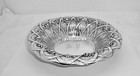 Antique Alvin Chippendale Old Sterling Silver Serving Bowl raised Floral 8 5 
