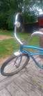 Schwinn 1964 Stingray Made In Chicago W  Cream Banana Seat Blue Unique Bike