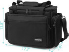 Sewing Machine Carrying Case With Multiple Storage Pockets Large Capacity  Unive