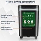 Large Automatic Fish Feeder  14 Fl oz Patented Revolutionary Design Aquarium    