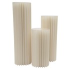 3 Pcs Wedding Flower Stand Party Decoration Dessert Table Cylinder Display Rack
