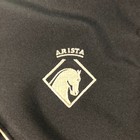 Arista Equestrian Softshell Jacket Size Medium Black Full Zip Horse Riding