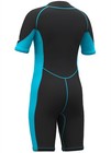 Hevto Kids Wetsuit Shorty K1s-blue 5t 2mm Neoprene Front Zip Swim Surf