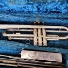 1935 Cg Conn 40b Trumpet Vintage Pro Silver Plate W case 295xxx