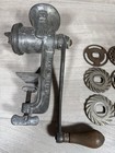 Vintage Antique 1900 Cast Iron Universal No 2 Food Chopper Meat Grinder Xtra Bld
