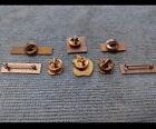 Vintage Apple Macintosh Computer Rainbow Logo Employees Rare Pins Lot  8 