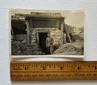 Great Antique Military Photo Lot Wwi Era Bunker Canteen
