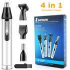 Nose Hair Trimmer For Men Rechargeable Ear And Nose Hair Trimmer Eyebrow Beard