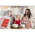 3-pack Semi-sphere Round Silicone Mold Chocolate Bomb Baking Candy Molds Cupcake