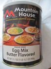 6 Pack Huge  10 Cans Mountain House Scrambled Eggs Butter Freeze Dried Survival