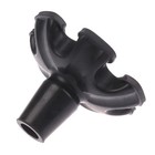 Cane Tip With 6 Support Rubber Foot For Walking Canes 3 4 Inch Shaft Self-stand 