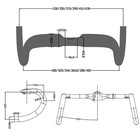 Carbon Fiber Gravel Handlebar 11   Cyclocross Road Mountain Bike Bicycle Drop Bar