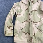 Vintage Barrier Wear Parka Mens Medium Beige Desert Camo Ecwcs Cold Weather