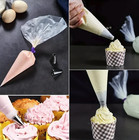 100pcs Disposable Pastry Bags Leak-proof Cake Decorating Piping Bags - New