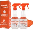 Streak-free Tv Screen Cleaner   Microfiber Cloth Set - Non-toxic  Refillable  16