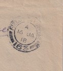 Jaffa Palestine Ww1 British Fpo 163 Cover On Active Service To Williton Somerset