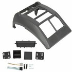 Double Din Dash Bezel Radio Stereo Mounting Kit For 1997-2002 Jeep Wrangler Tj