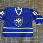 Nike Vintage 90   s Canada Promotional Hockey Jersey Blue Xxl 31 Nike Center Crest