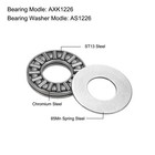 Axk1226 Thrust Needle Roller Bearings With As1226 Washers 10sets