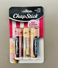 6 Packs Chapstick Lip Balm Ice Cream Collection 3 Pack X 6   18 Tubes New Sealed