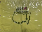 2023 Master Flag From Augusta National Golf Course New In Plastic Pin Flag