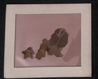 Walt Disney 1955 Lady And The Tramp Original Production Cel     Lady With Puppies