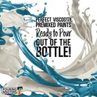 Pouring Masters Ice Blue Metallic Pearl 32oz Bottle Water-based Acrylic Paint