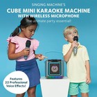 Singing Machine Karaoke System For Adults   Kids With Wireless Microphone  Cu   