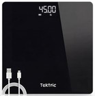 Digital Bathroom Scale For Body Weight - Rechargeable Weight Scale For People 
