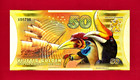 Colorful Fifty 50 Vijftig Gulden Netherlands Indie Polymer Unc Note  Girl  Birds