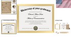 Elegant 8 5x11 Gold Certificate Frame With Clear Plexiglass For Document Display