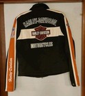 Harley Davidson Women s Motorcycle Jacket Orange Black