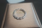 Buigarl18k Serpenti viper Ring White Gold Diamond Ring  7