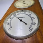 Vintage Sunbeam Thermometer  Barometer  Humidity Weather Station 3 Gauge